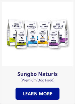 Sungbo Naturis (Premium Dog Food) LEARN MORE