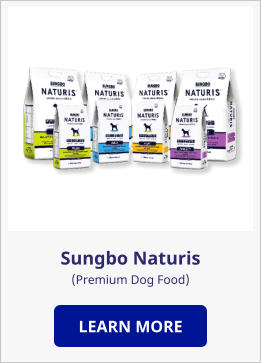 Sungbo Naturis (Premium Dog Food) LEARN MORE