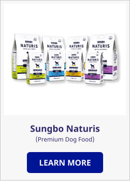 Sungbo Naturis (Premium Dog Food) LEARN MORE