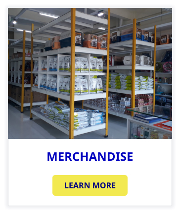 MERCHANDISE LEARN MORE